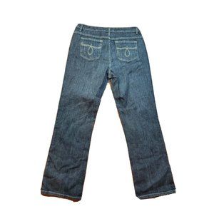 Bill Blass Stretch vintage 90s womens Straight Leg  Black jeans size 12 X 32